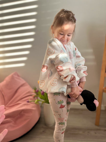 Dětská oversized mikina "Preston" 98-164 - PDF střih pro začátečníky