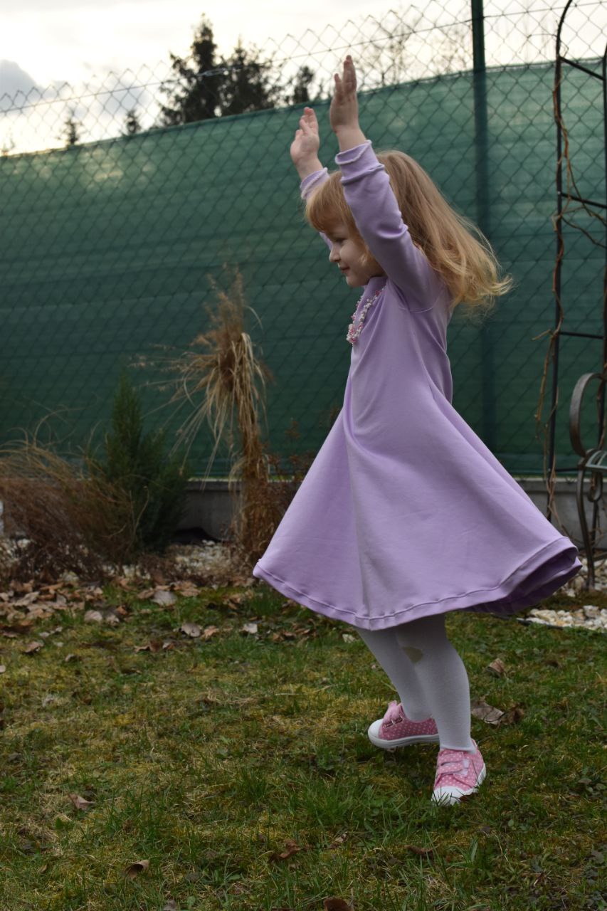 Olivia girl twirl dress