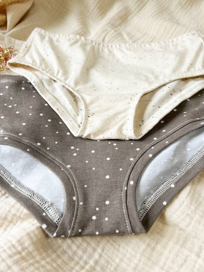 Dětské/dívčí vysoké kalhotky "Grace" - PDF střih 86-140