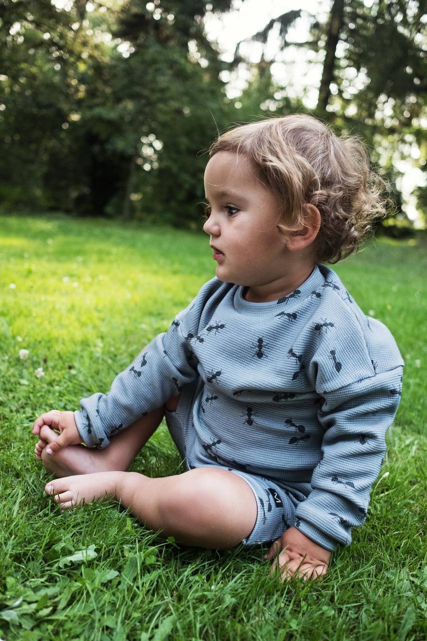 Dětská oversized mikina pro začátečníky "Preston" - elektronický střih