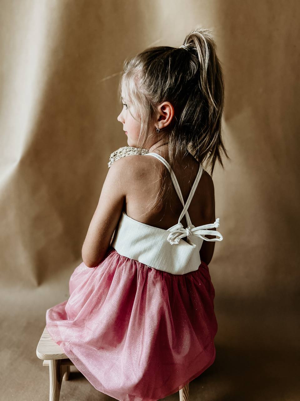 Papírový střih na narozeninové šaty "Megan" 62 - 128