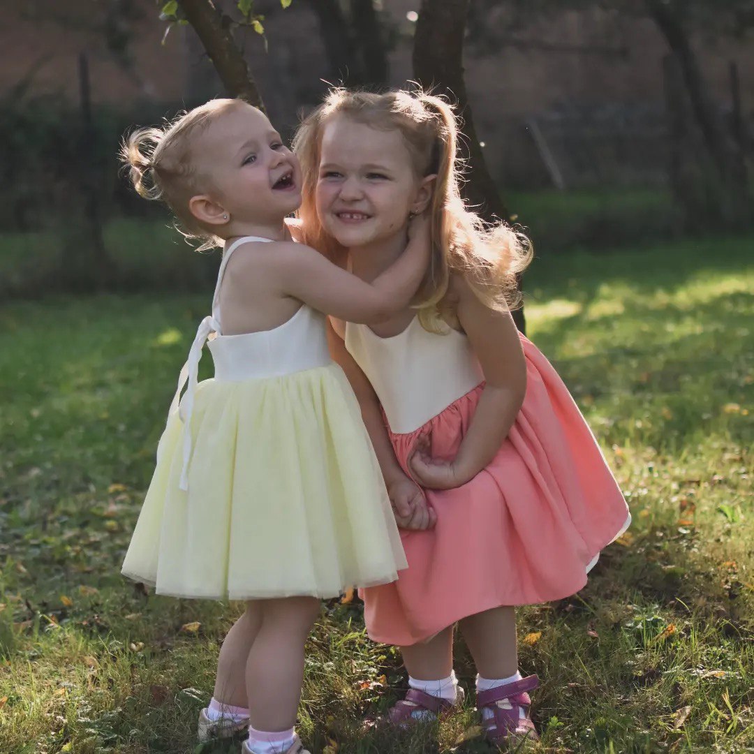 Dětské narozeninové šaty "Megan" 62 - 128 - PDF střih