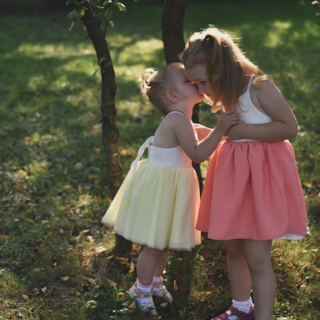 Dětské narozeninové šaty "Megan" 62 - 128 - PDF střih