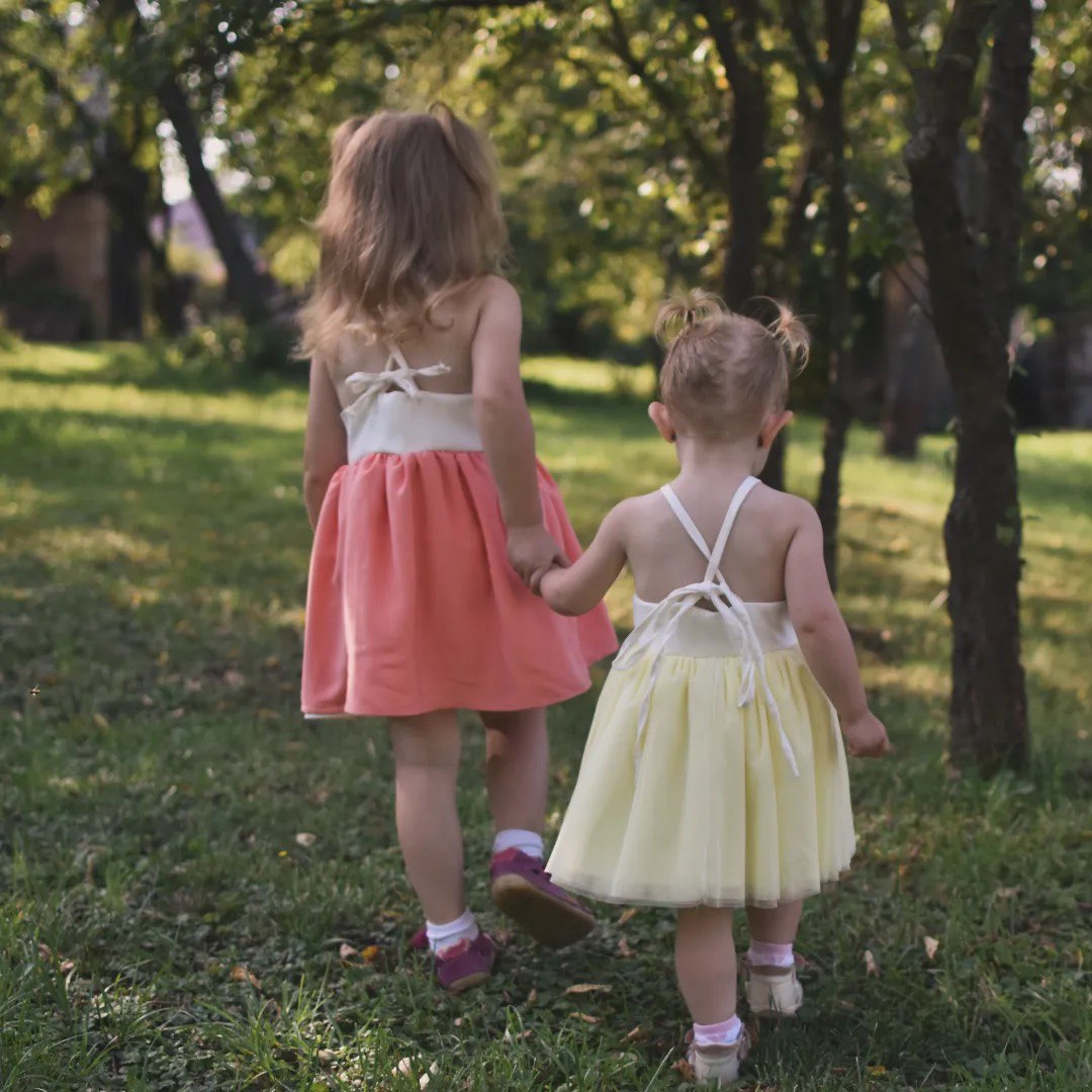 Dětské narozeninové šaty "Megan" 62 - 128 - PDF střih