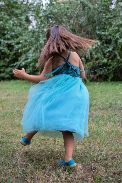 Papírový střih na narozeninové šaty "Megan" 62 - 128