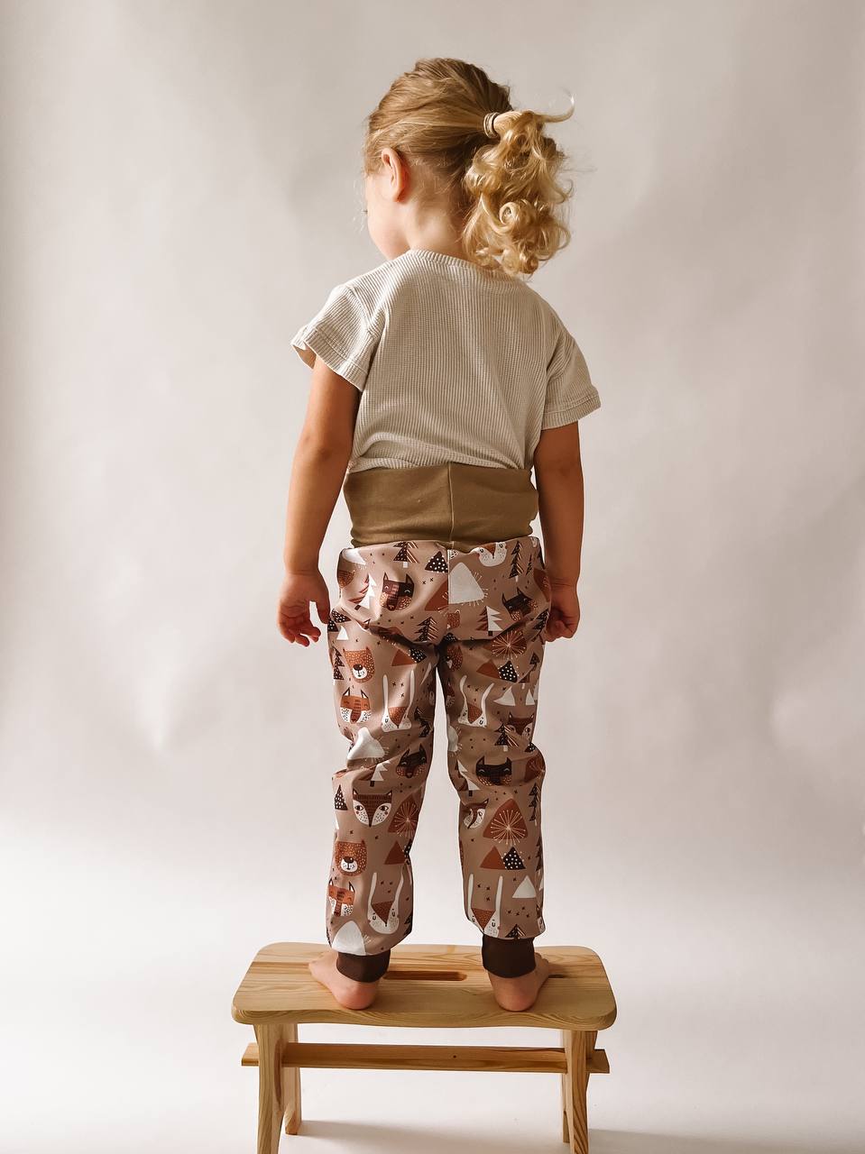 Softshellové kalhoty EASY pro začátečníky - jednoduchý PDF střih 62-134