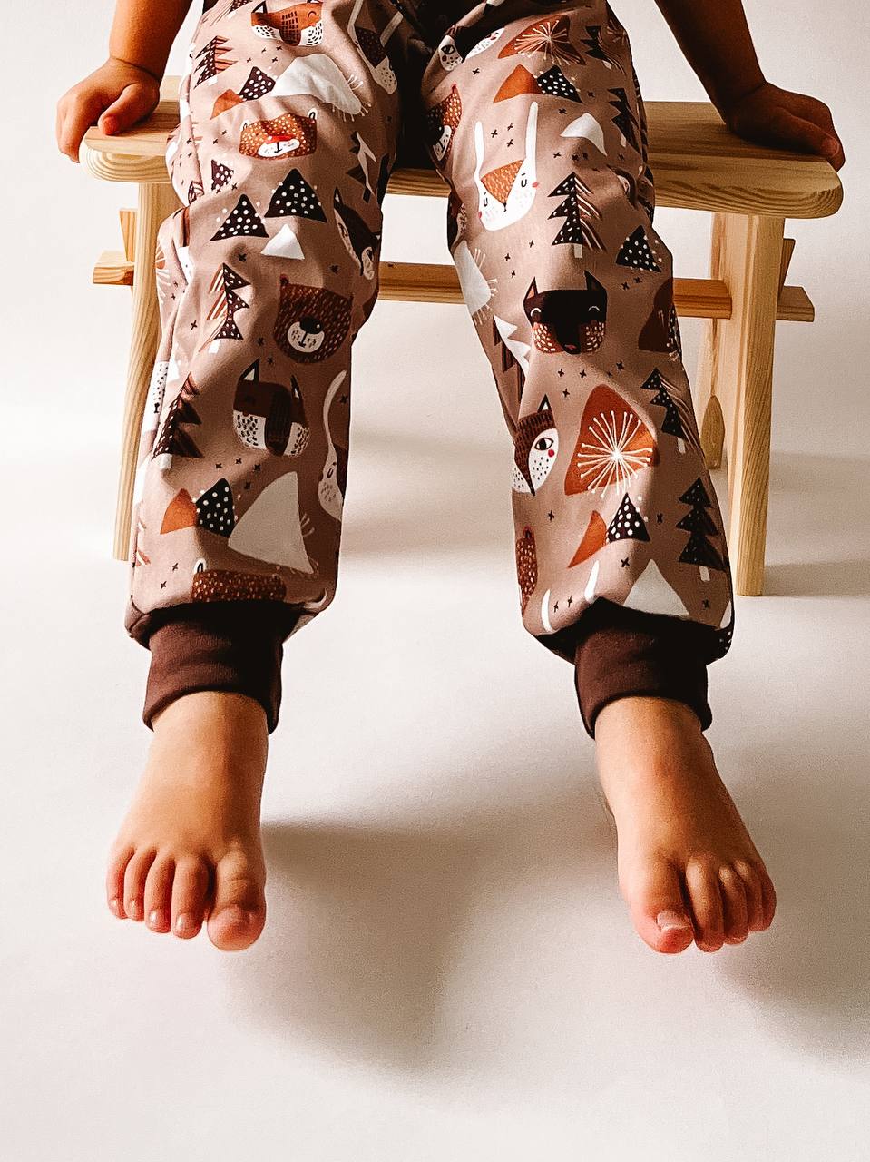 Softshellové kalhoty EASY pro začátečníky - jednoduchý PDF střih 62-134