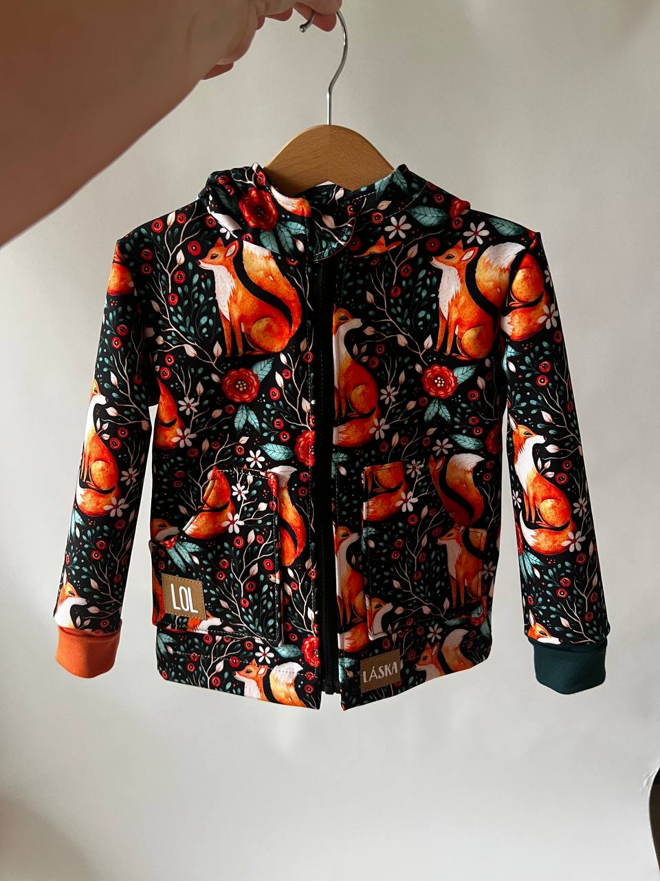 Dětská softshellová bunda vhodná pro začínající "EASY" 80 - 152 - PDF střih