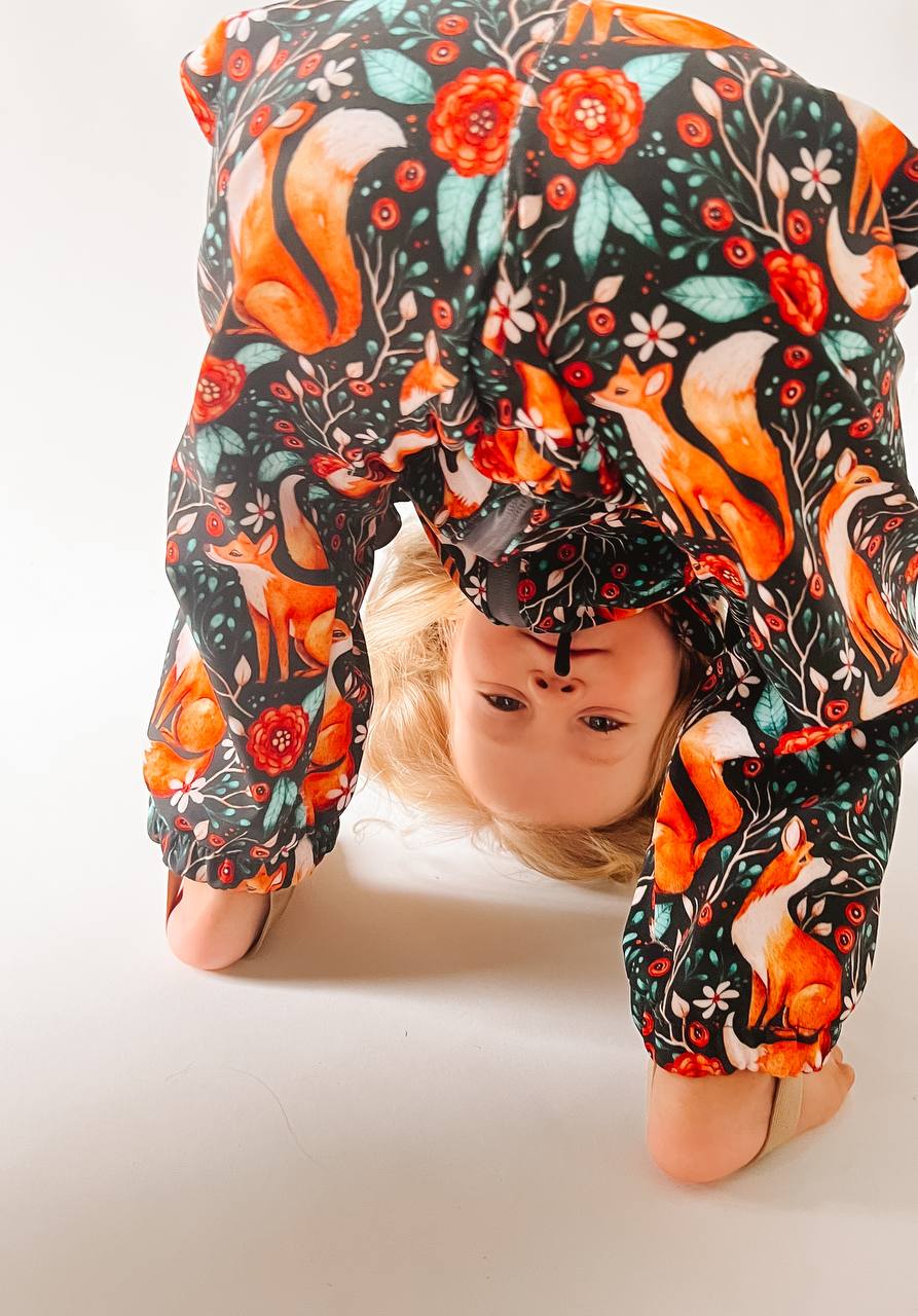 Softshellový overal vhodný pro začínající švadlenky  "Charlie" 62 - 134 - PDF střih