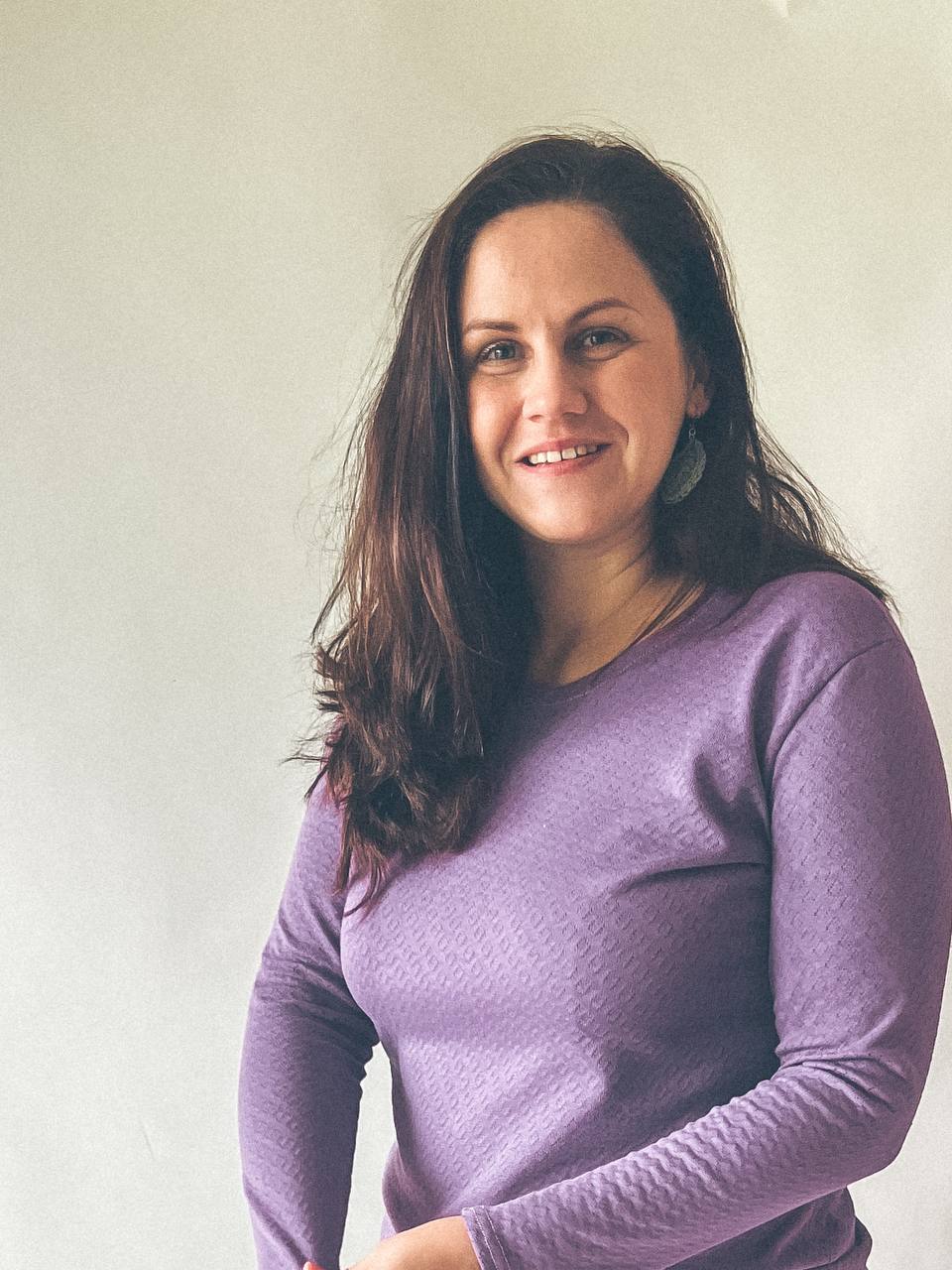 Dámské tričko s dlouhým rukávem "LARRY" XS  4XL - PDF střih