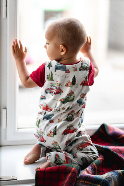 PDF střih na dětský romper s dlouhými nohavicemi "Oliver " 56 - 92