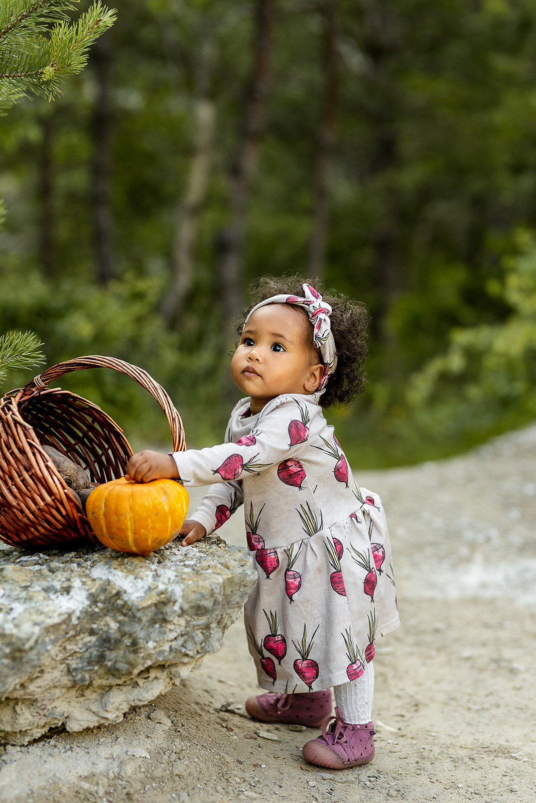 Dětské šaty s volánkem a legou "Penelope" 62 - 134- PDF střih