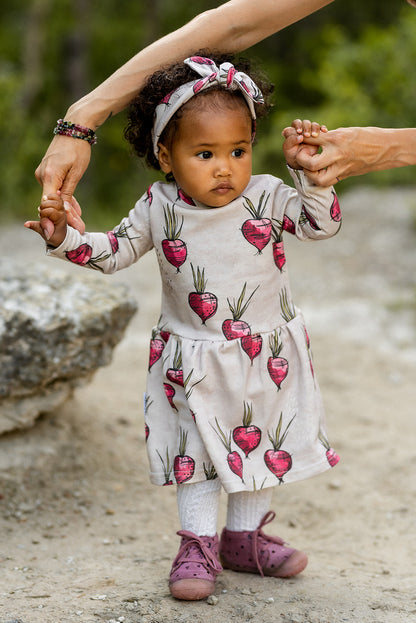 Dětské šaty s volánkem a legou "Penelope" 62 - 134- PDF střih