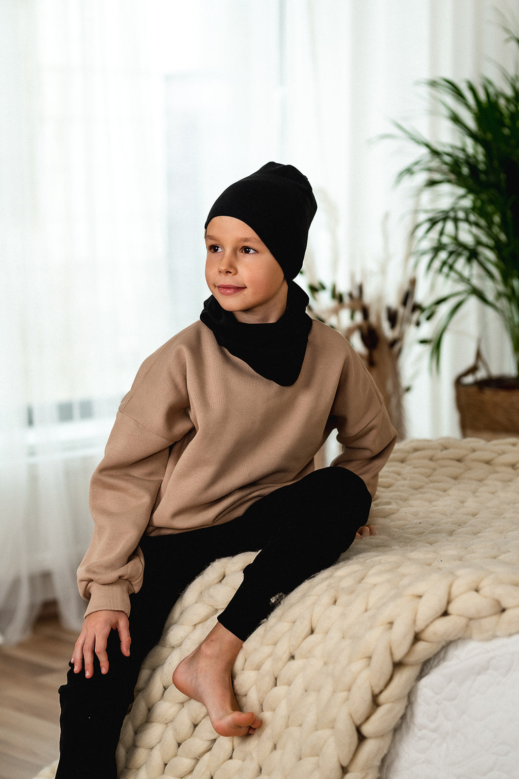 Dětská oversized mikina "Preston" 98-164 - PDF střih pro začátečníky