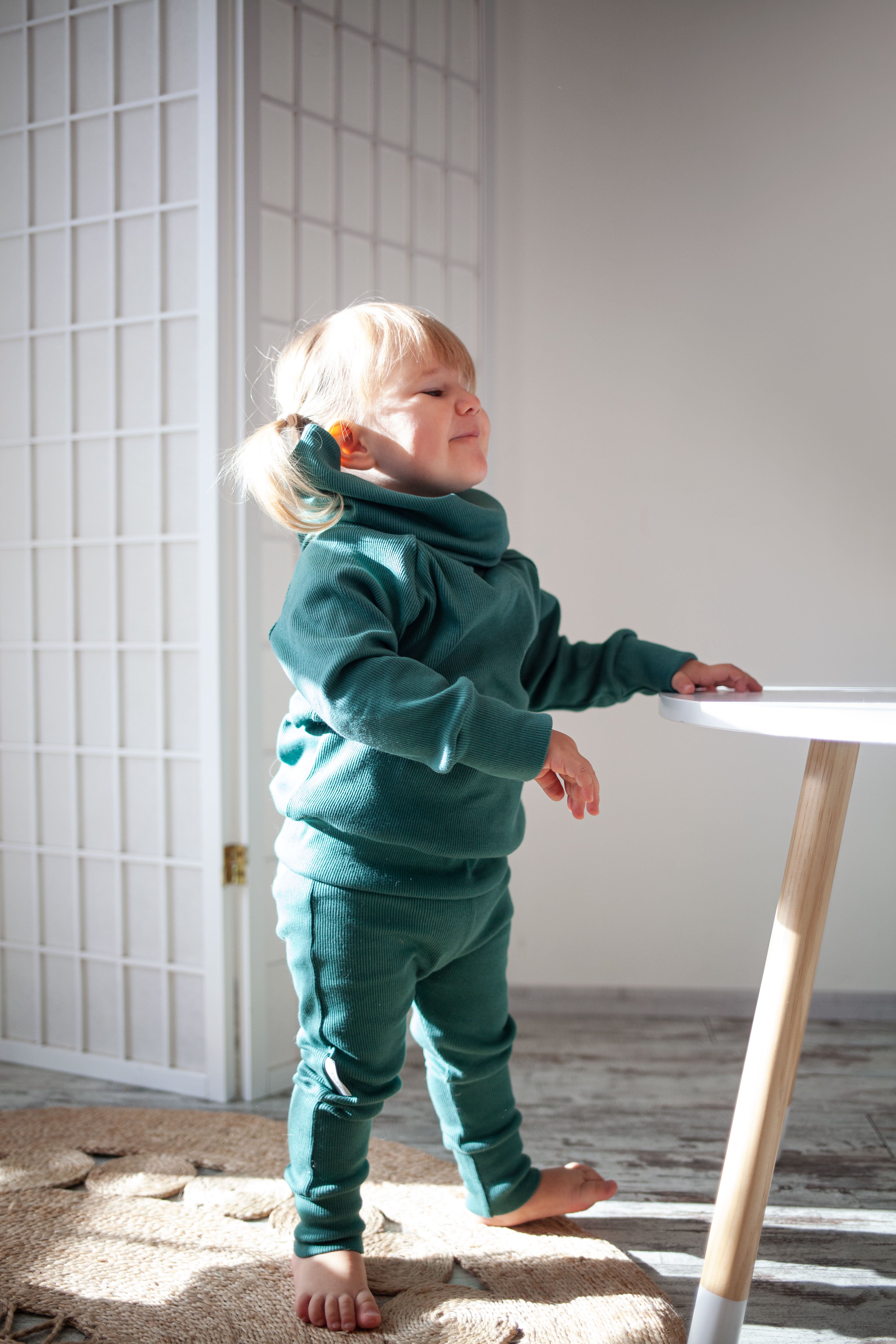 PDF střih na dětské legíny s nápletem na nohavicích "Chandler", 56-92