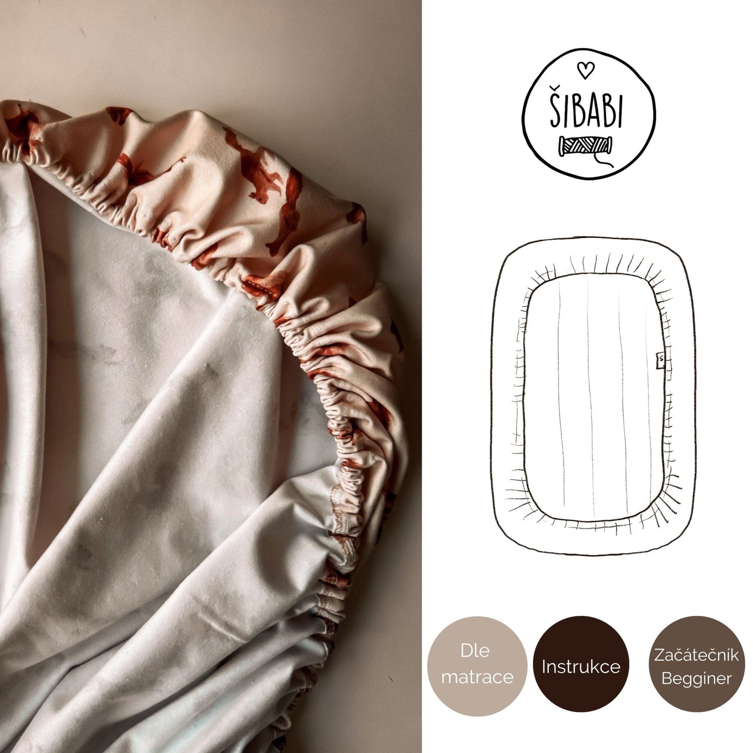 Návod na napínací prostěradlo "Heaven" - PDF - Šibabi.cz