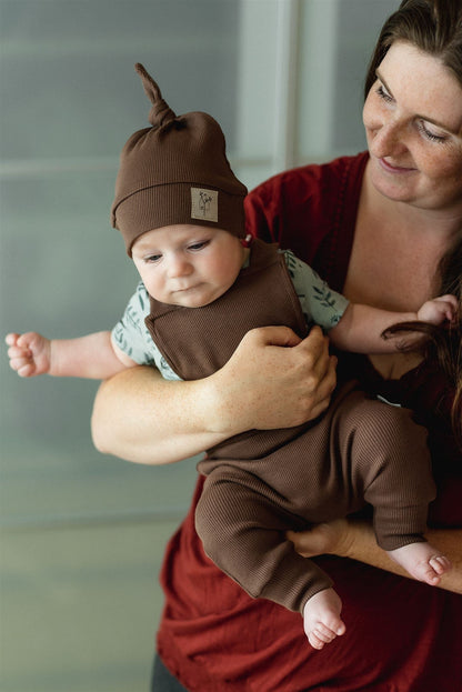 Střih na čepičku pro miminko s uzlíky "Mike" 0 - 2 roky - Šibabi.cz