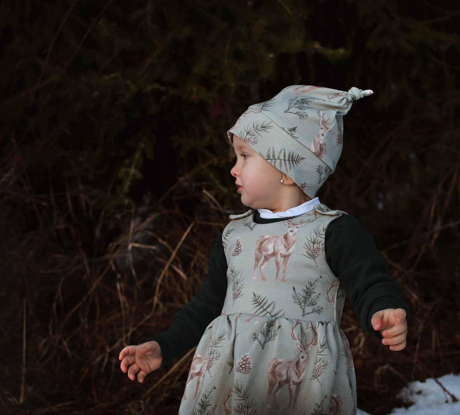 Střih na čepičku pro miminko s uzlíky "Mike" 0 - 2 roky - Šibabi.cz