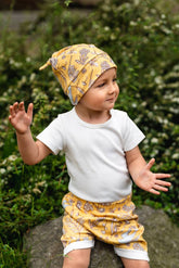 Střih na čepičku pro miminko s uzlíky "Mike" 0 - 2 roky - Šibabi.cz