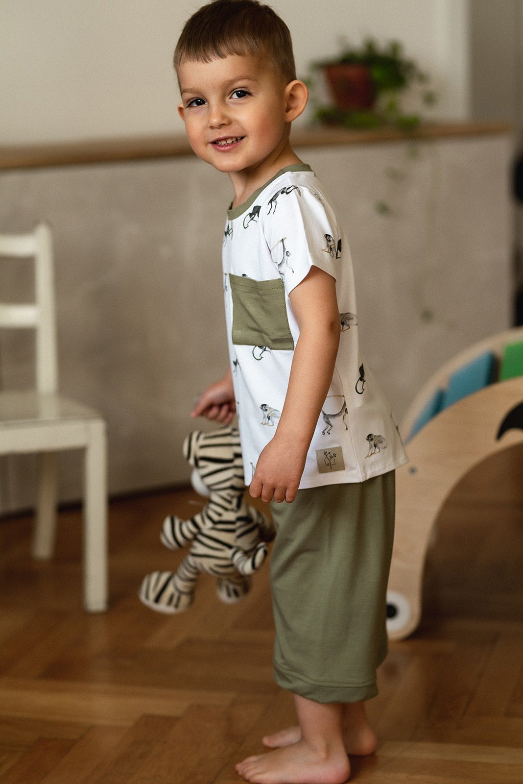 Střih na dětské bermudy "Sun"- 62 - 128 - Šibabi.cz