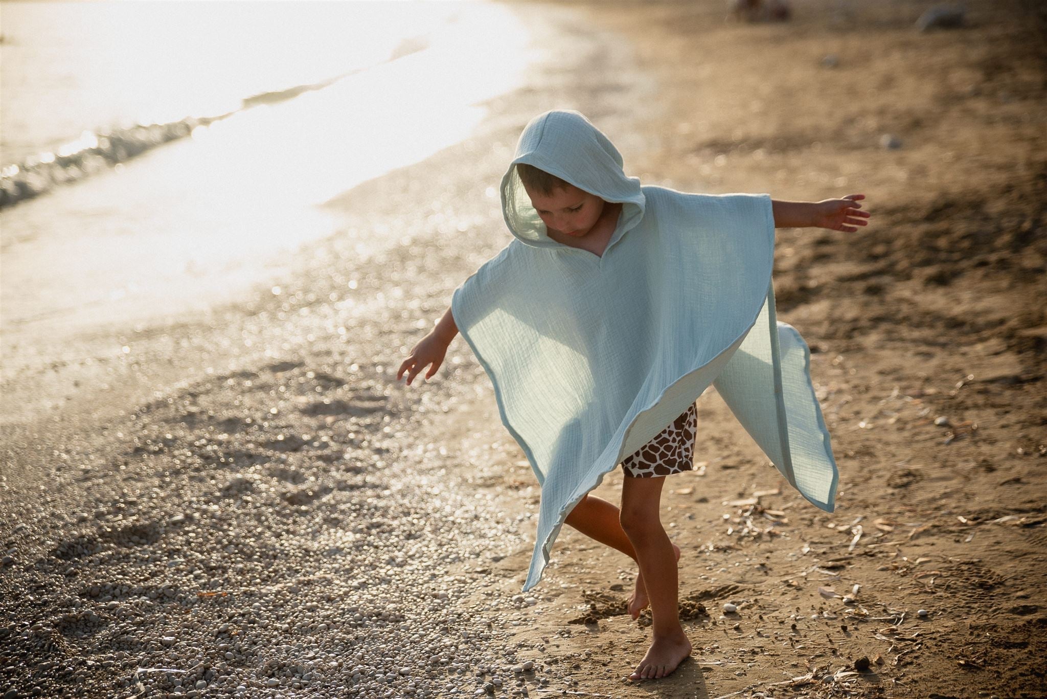 Střih na dětské pončo k vodě "Maro" - Šibabi.cz