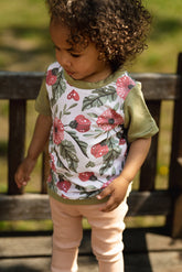 Střih na dětské tričko Basic tričko "Levi" - 62 - 128 - Šibabi.cz