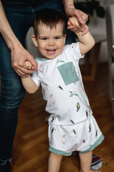 Střih na dětské tričko Basic tričko "Levi" - 62 - 128 - Šibabi.cz