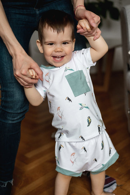 Střih na dětské tričko Basic tričko "Levi" - 62 - 128 - Šibabi.cz