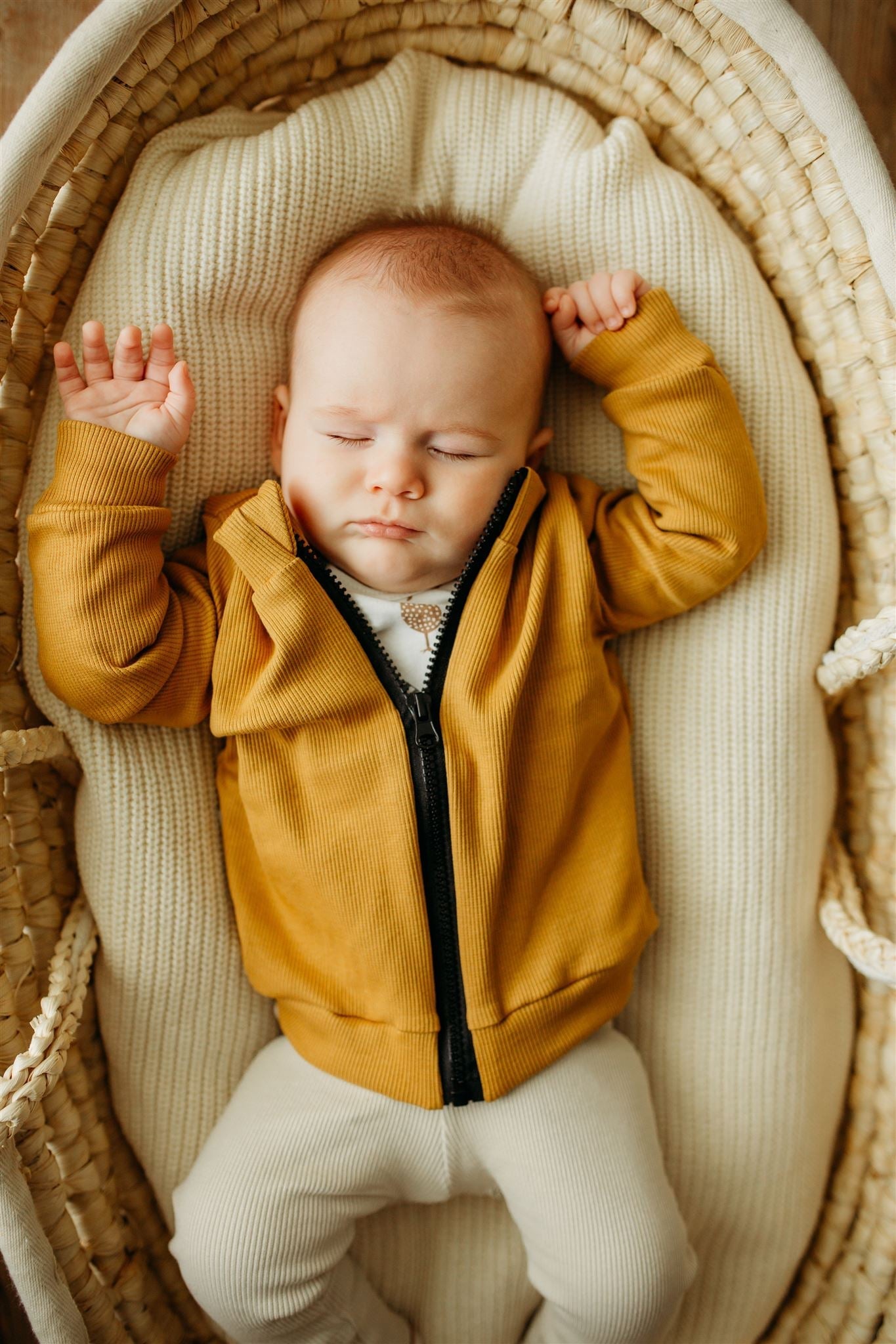 Střih na dětskou mikinu na zip "Little Rock" - 62 - 128 - Šibabi.cz