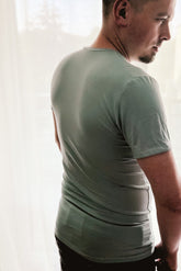 Střih na pánské tričko bez ramenních švů "Fine" - S - 4XL - Šibabi.cz