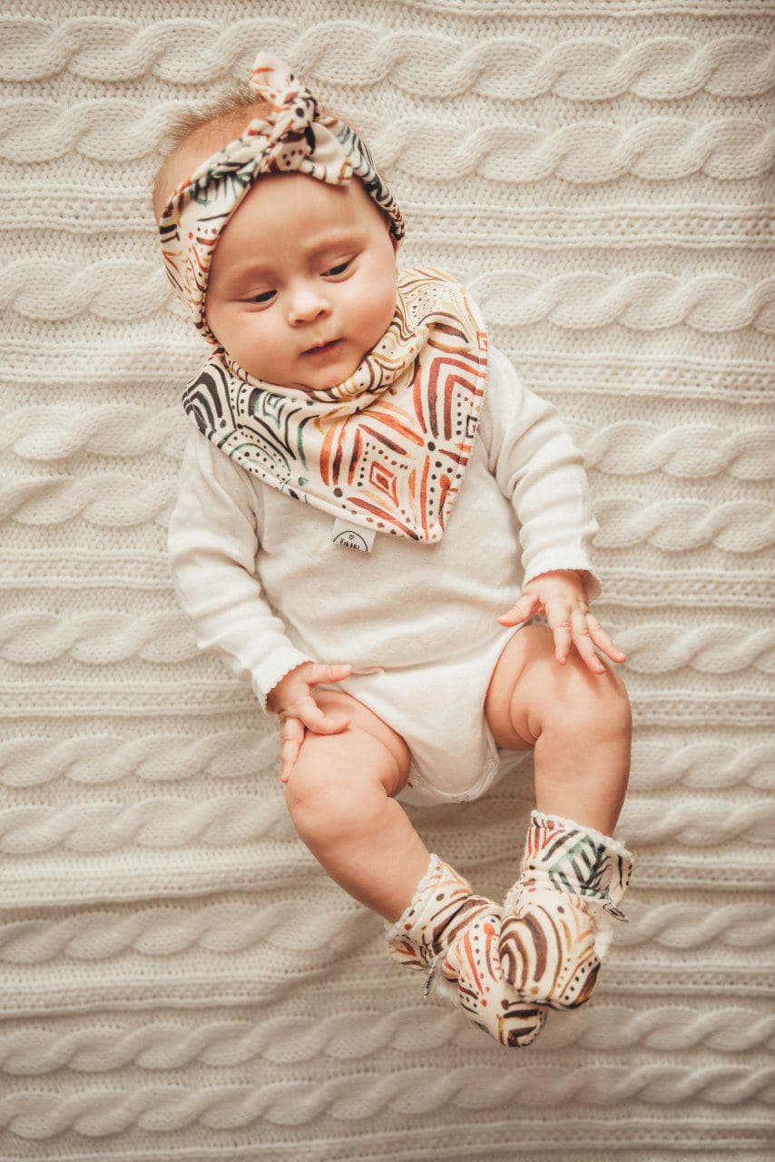 Vázací čelenka Megg - PDF střih pro miminka, děti i dospělé