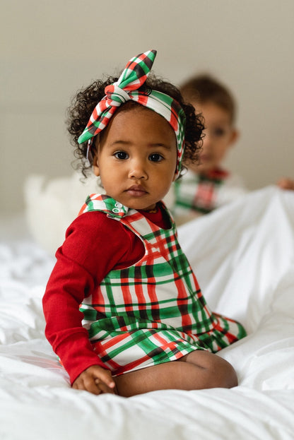 Dětská vázací čelenka Megg - ukázka ušité čelenky pro miminka