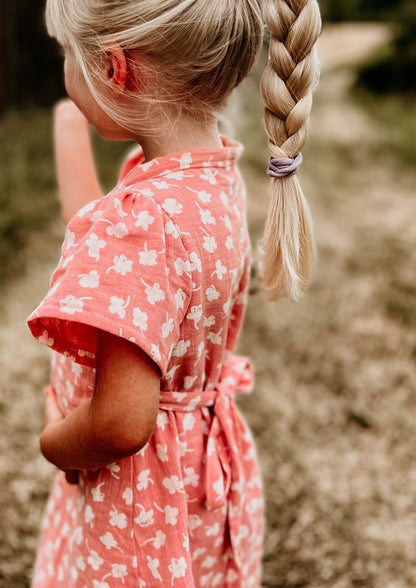 Střih na zavinovací dětské šaty " Chloe" - 56 - 140 - Šibabi.cz